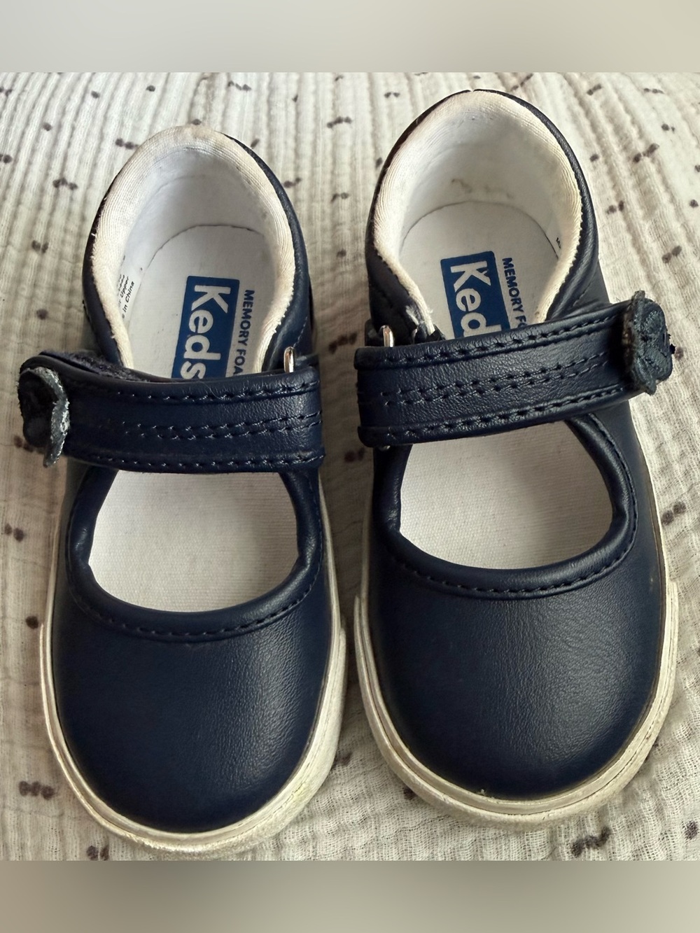 Keds Navy Blue Girls Mary Jane Shoes